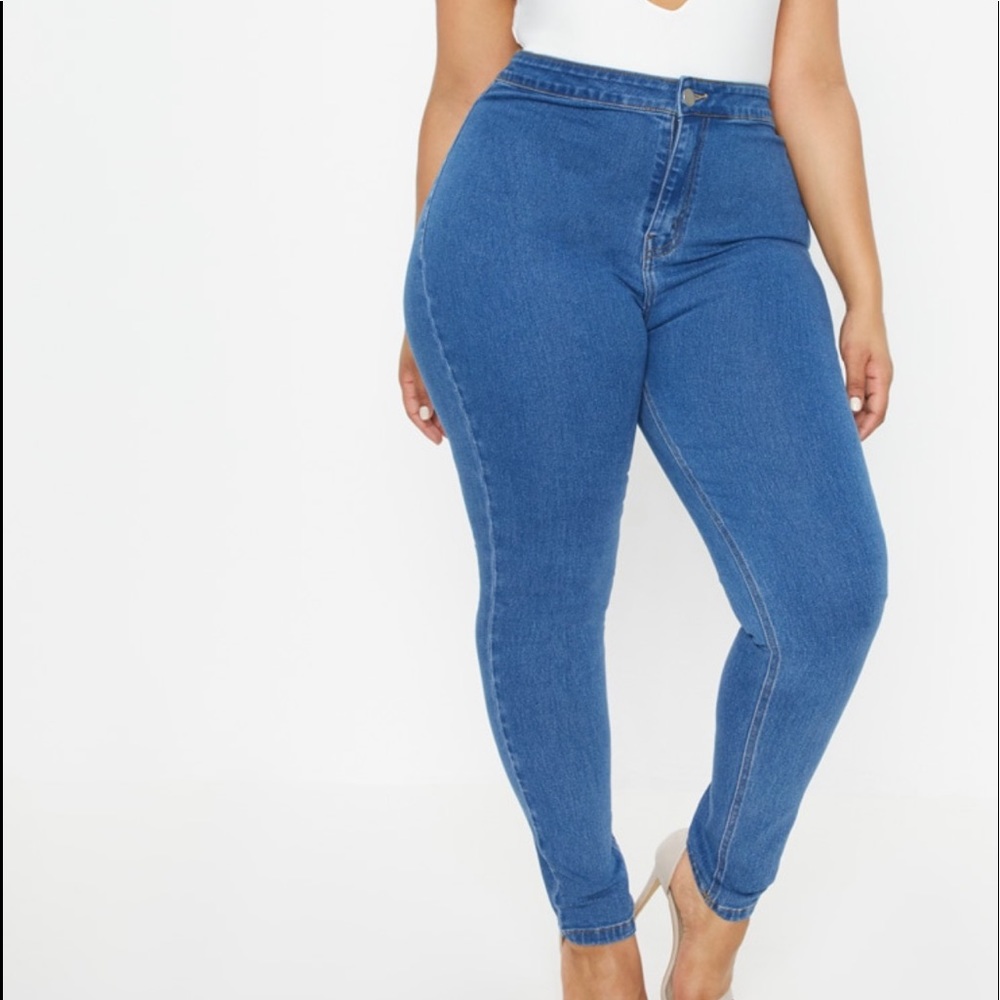 Pretty little thing high rise jeans